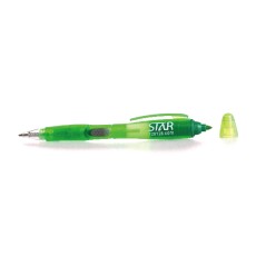 Promotional Ball pen with highlighter - EP019 - STAR